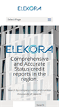 Mobile Screenshot of elekora.com