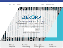 Tablet Screenshot of elekora.com